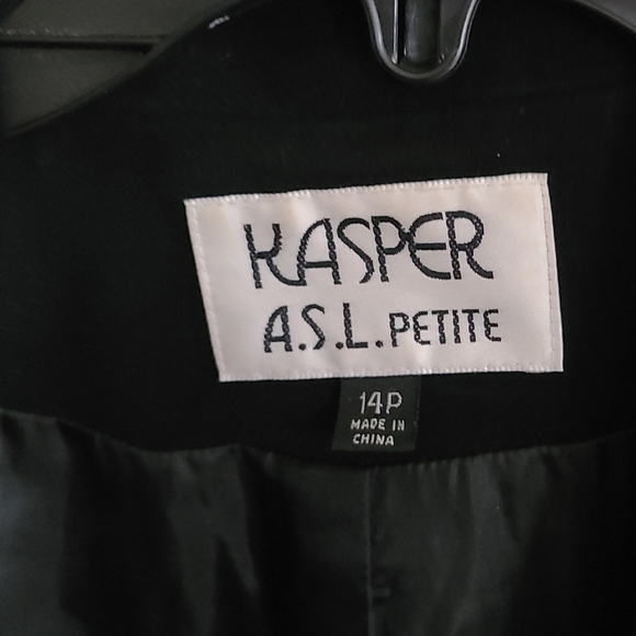 Kasper 2 button blazer sz 14p - Picture 3 of 4